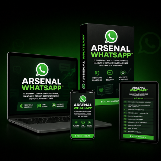 Arsenal WhatsApp: Convertí tu celular en un sistema para generar y cerrar ventas